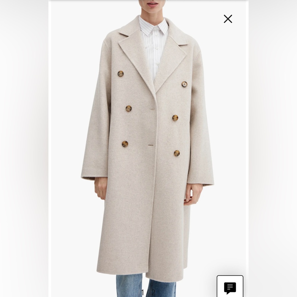 Mango wool coat